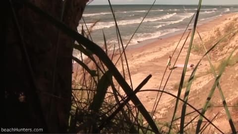 Une prostituée française a baisé sur une plage