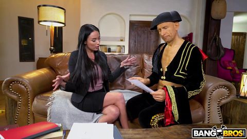 Porn big tits avec Annissa et énorme bite