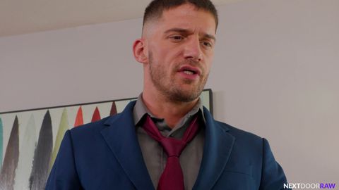 Ty Roderick baise la gorge profond de Zane Kazan